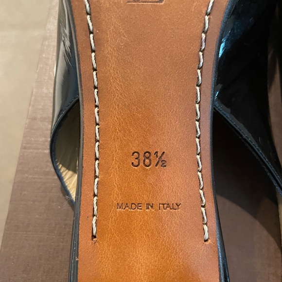 Louis Vuitton Patent Leather Slingbacks - Picture 7 of 7